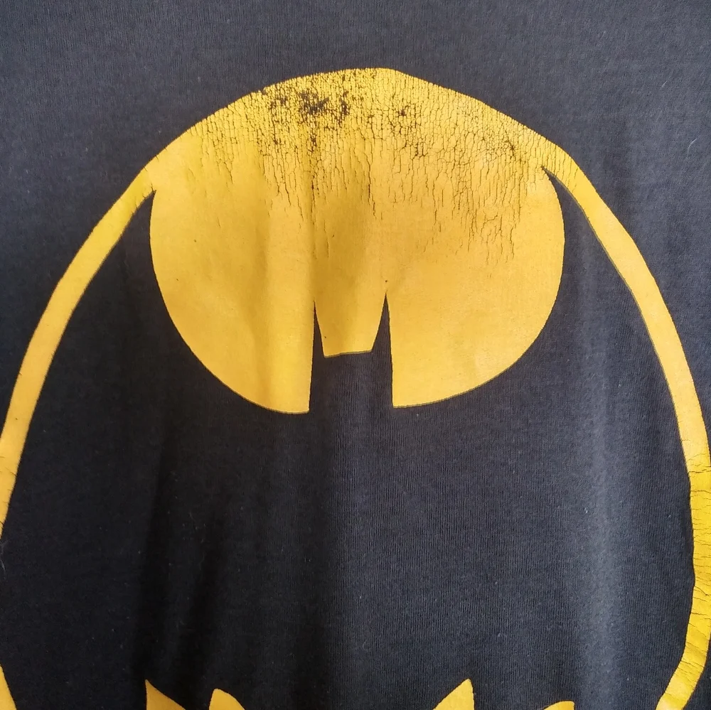 Vintage 80s Screen Stars Batman Single Stitch Graphic Tee - Picture 3 of 7